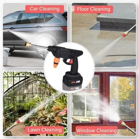Portable Power Cleaner for Car, Bike & Home