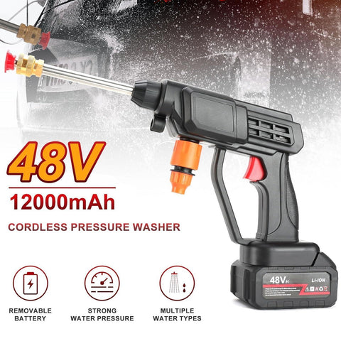 Portable Power Cleaner for Car, Bike & Home