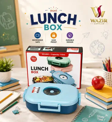 Leak-Proof Microwave Safe Food & Meal Storage Box