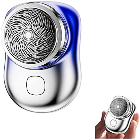 Mini Portable Electric Shaver for Men - USB Rechargeable Pocket Size Trimmer